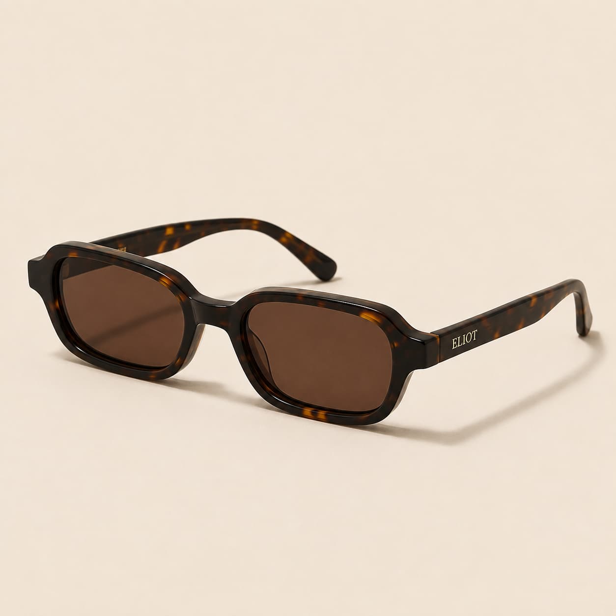 Lunettes Ambra, Écaille · Brun