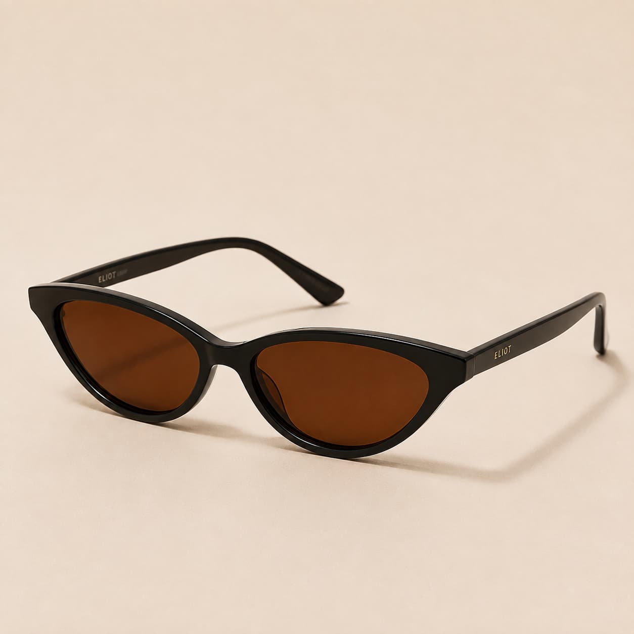 Lunettes Luna, Noir · Brun