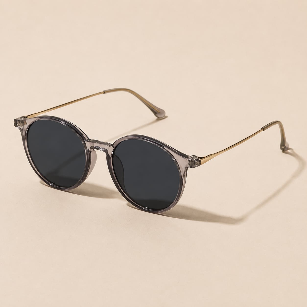 Lunettes Marco, Cristal fumé · Noir