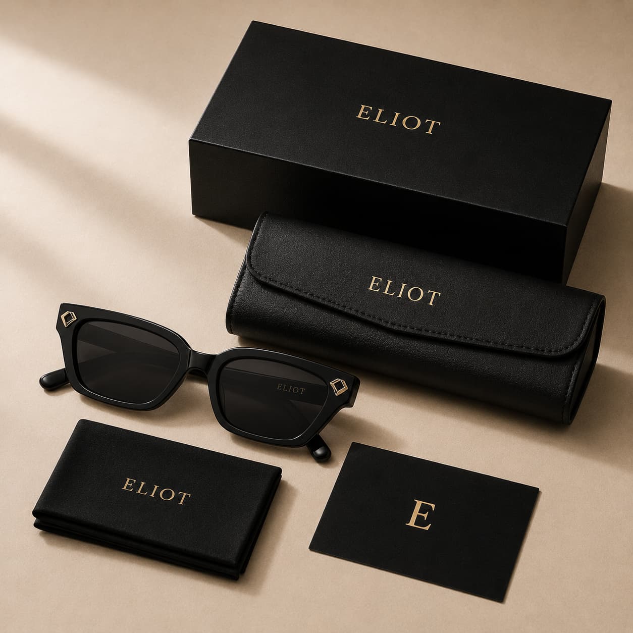 Écrin ELIOT et lunettes Vera